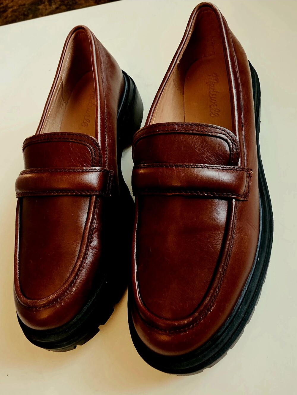 Madewell the Bradley Lugsole Loafer Sz 9 - Picture 3 of 11